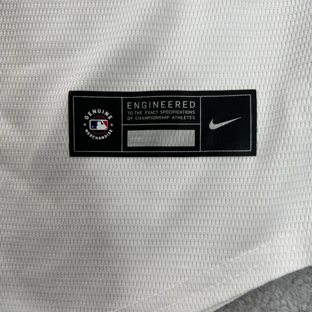 Nike White Red Boston Red Sox Jersey